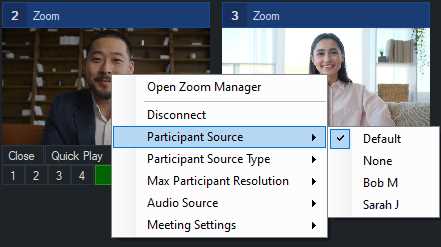 Тестовый звонок в Zoom для проверки подключения
