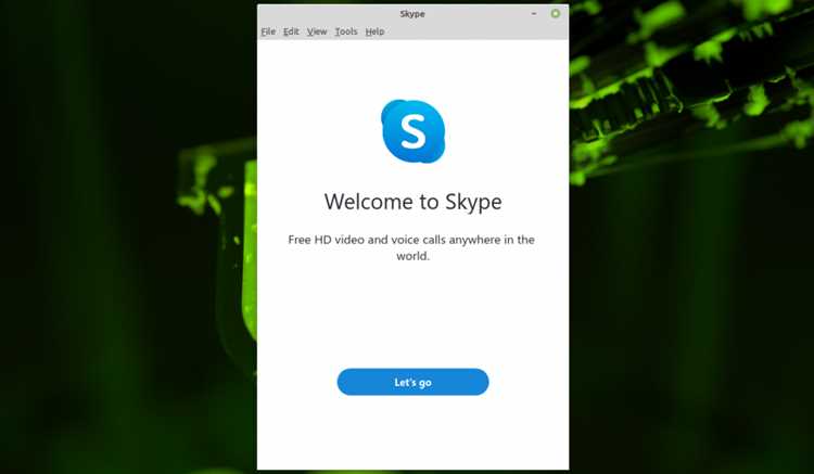 Скачивание официального пакета Skype для Linux