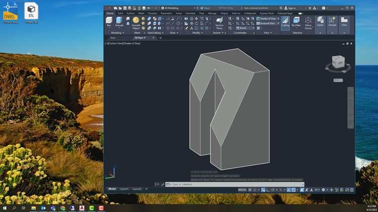 Подготовка STL файла для импорта в Archicad