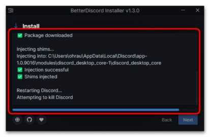 Установка тем и плагинов через Better Discord