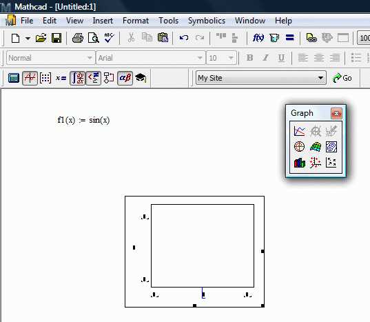 Сохранение и экспорт графика из Mathcad