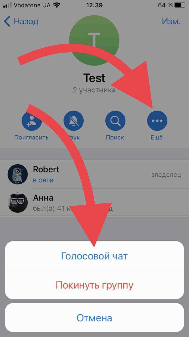 Приглашение в голосовой чат Telegram: пошаговая инструкция