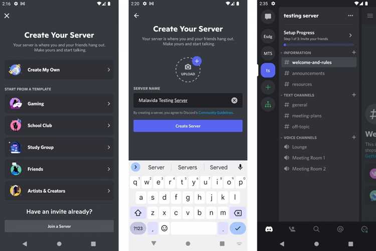 Как импортировать шаблон в новый сервер Discord