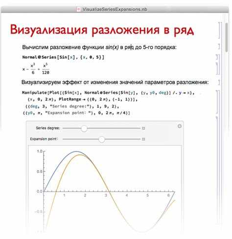 Применение NDSolve для численного решения уравнений