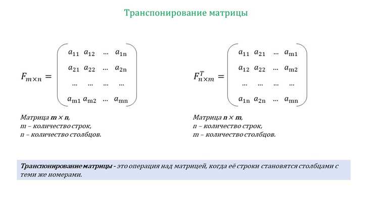 Как транспонировать матрицу в wolfram mathematica Как транспонировать матрицу в wolfram mathematica