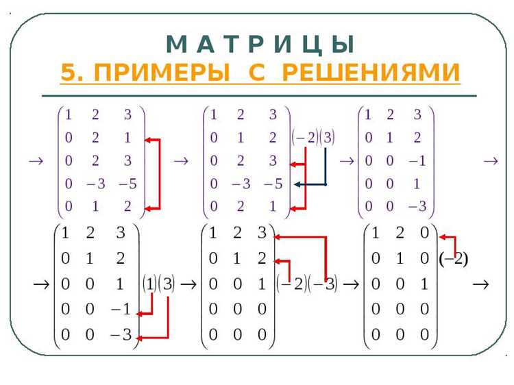 Извлечение целой строки или столбца из матрицы