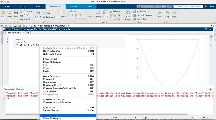 Настройка панели инструментов для работы с live editor