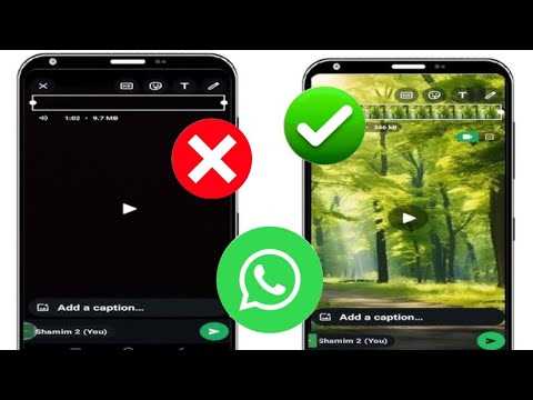 Почему whatsapp обрезает видео при отправке Почему whatsapp обрезает видео при отправке