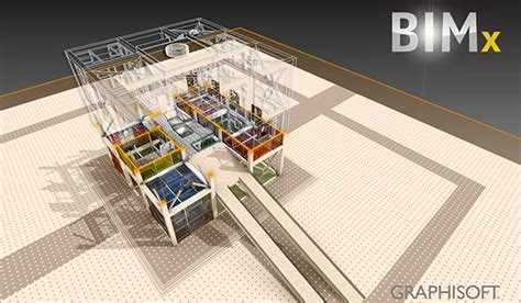 Просмотр и навигация по 3D-модели в мобильном приложении BIMx
