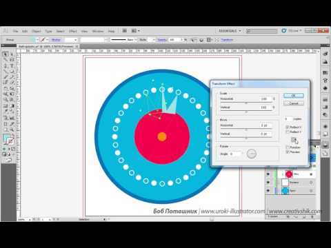 Использование панели Layers для выбора нужных слоев