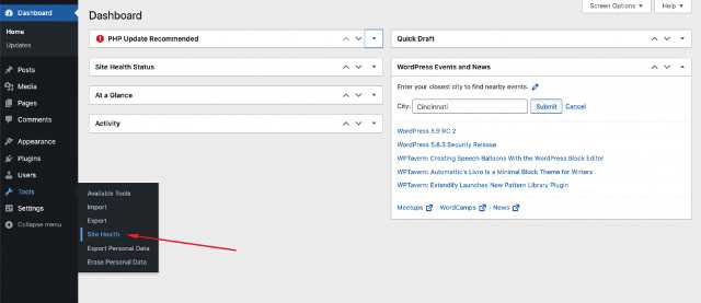 Как обновить php на wordpress openserver Как обновить php на wordpress openserver