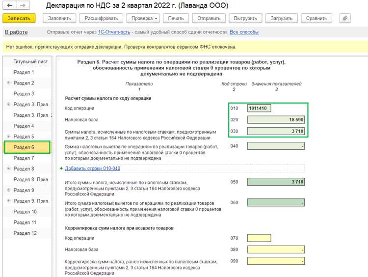 Отражение возвратов и корректировок по таким операциям
