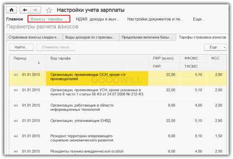Подготовка справочников сотрудников и организаций для расчета взносов