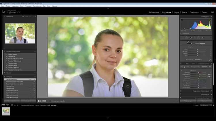 Локальная коррекция кистью или градиентом на проблемных участках