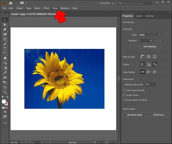 Как вставить картинку в adobe illustrator