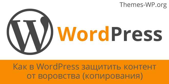 Использование плагинов для защиты контента от копирования