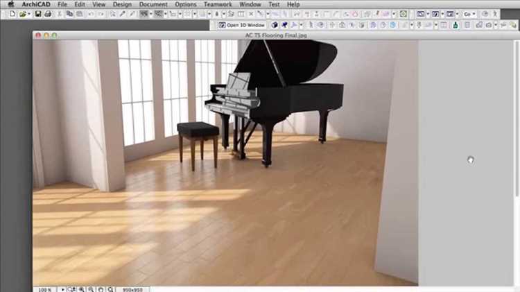 Настройка параметров OpenGL и графических эффектов в Archicad