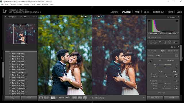 В какой папке пресеты lightroom