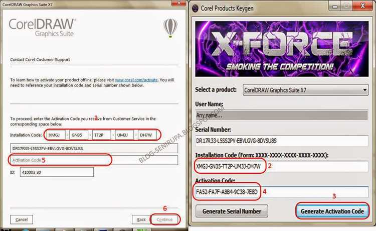 Проверка статуса лицензии CorelDRAW X7 после активации