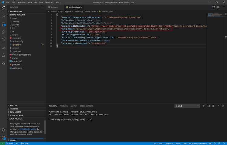 Настройка переменных среды для работы Java