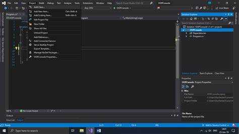 Тестирование функциональности модуля в Visual Studio