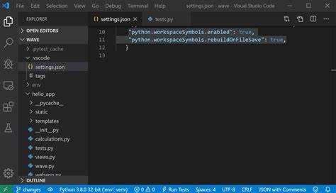 Выбор и настройка версии интерпретатора Python