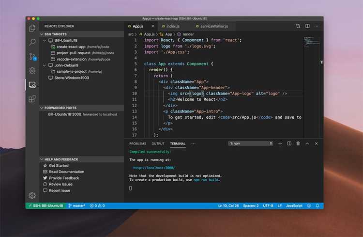 Установка необходимых расширений для разработки бота в VS Code
