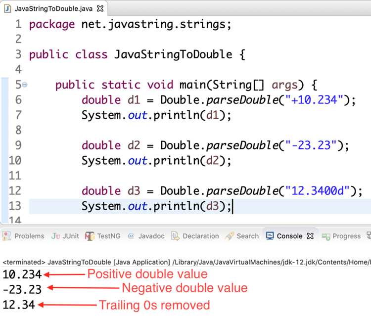 Преобразование double в int в Java с примерами