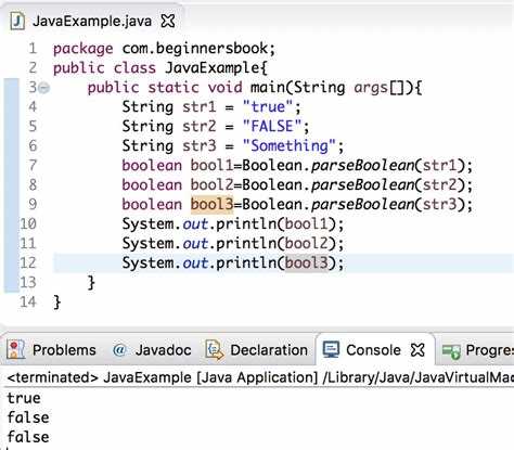 Как использовать boolean в java