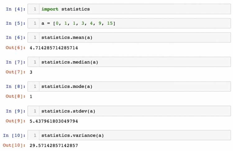 Использование базовых математических функций: sqrt, pow, и factorial