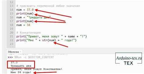 Как создавать числовые переменные и присваивать им значения