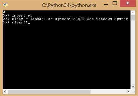 Как очистить cmd в python Как очистить cmd в python
