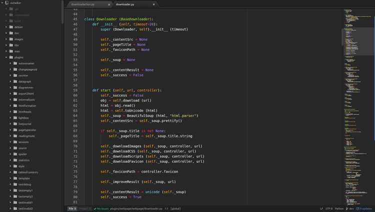 Добавление и управление пакетами для работы с Python