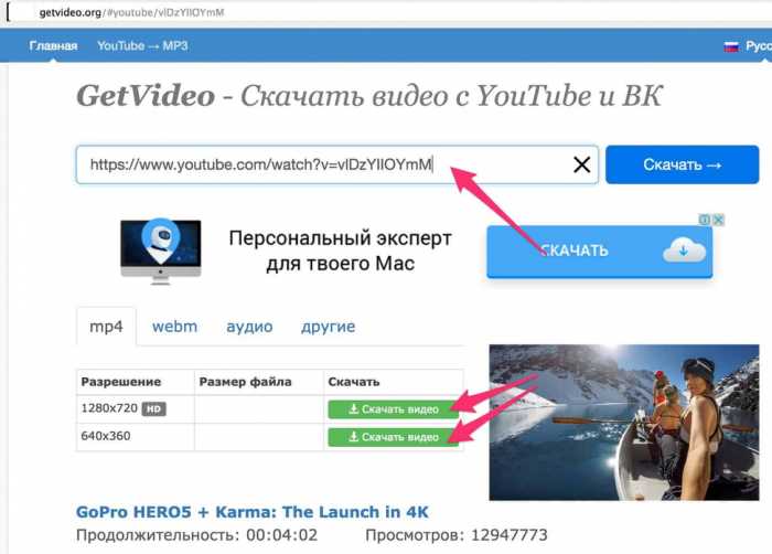 Автоматизация скачивания нескольких видео через скрипт