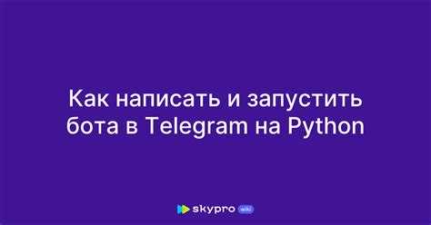 Запуск и тестирование бота на локальном компьютере