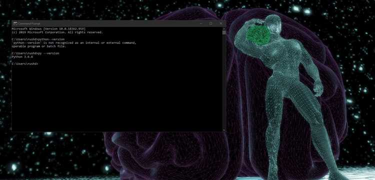 Запуск интерактивного режима Python в CMD
