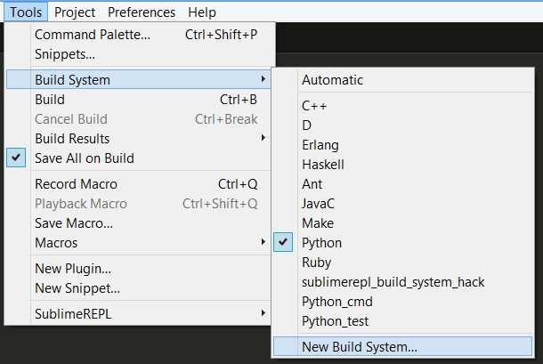 Как запустить код python в sublime text Как запустить код python в sublime text