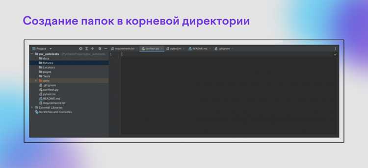Выбор структуры проекта и организация папок