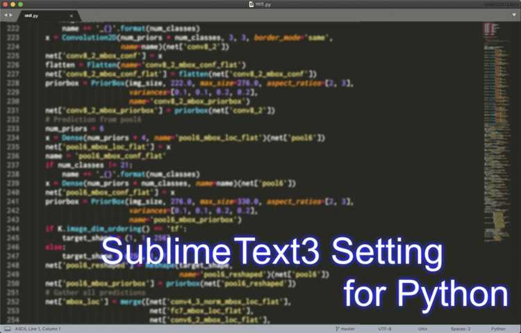 Установка Sublime Text 3 и проверка Python интерпретатора