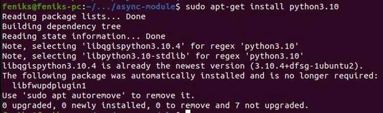 Отладка и тестирование Python-программ на Linux