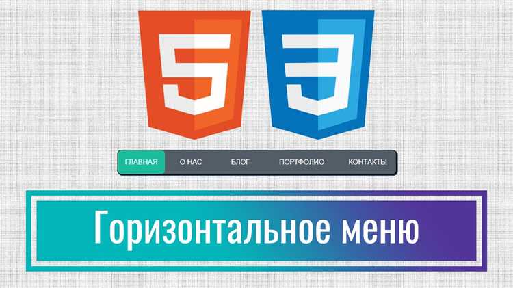 Создание вертикального списка ссылок для меню