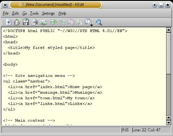 Организация и группировка CSS-правил внутри HTML