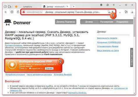 Решение проблем с подключением к базе данных в Denwer