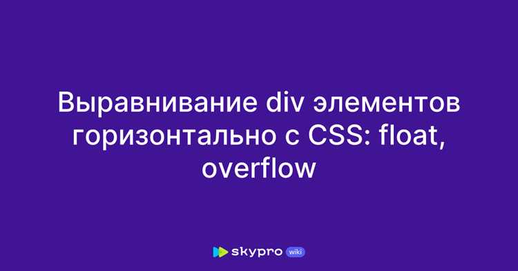 Устранение проблем с высотой контейнера при float