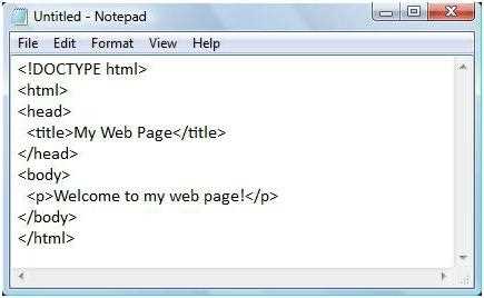 Выбор редактора для написания HTML