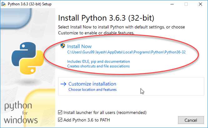 Проверка работы Python в PyCharm через выполнение скрипта