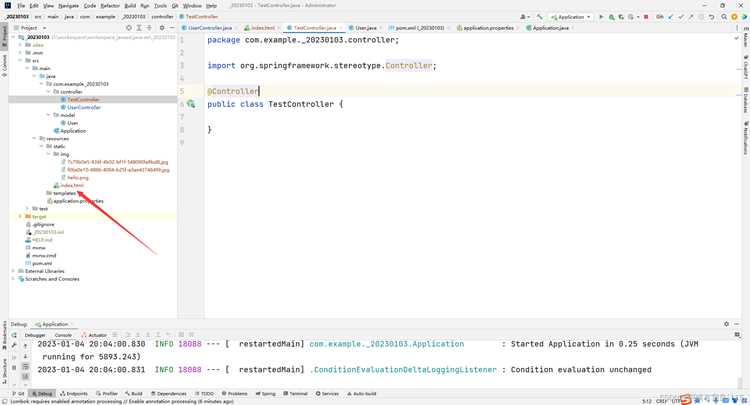 Размещение HTML файлов в папке resources/templates