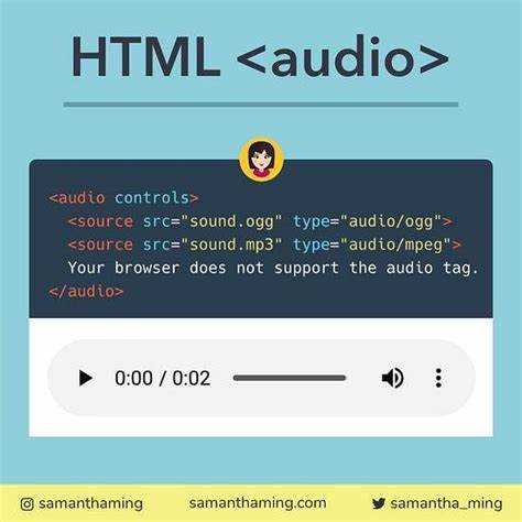 Как вставить аудио в html Как вставить аудио в html