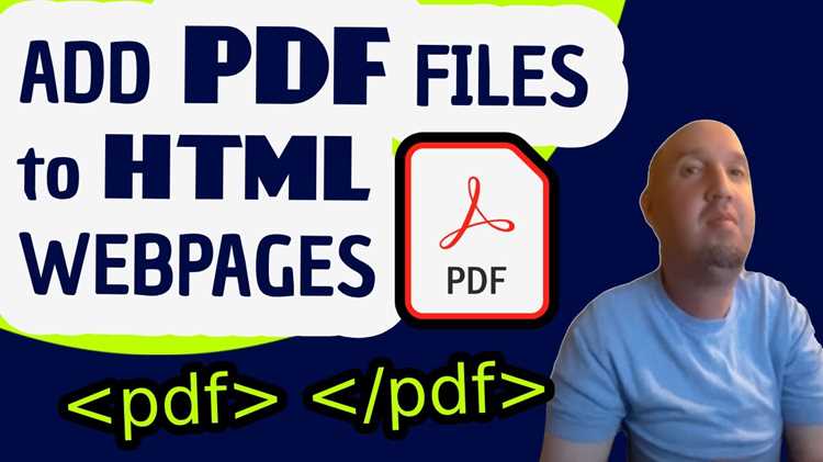 Вставка PDF через тег <embed>