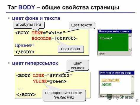Изменение цвета ссылок при наведении